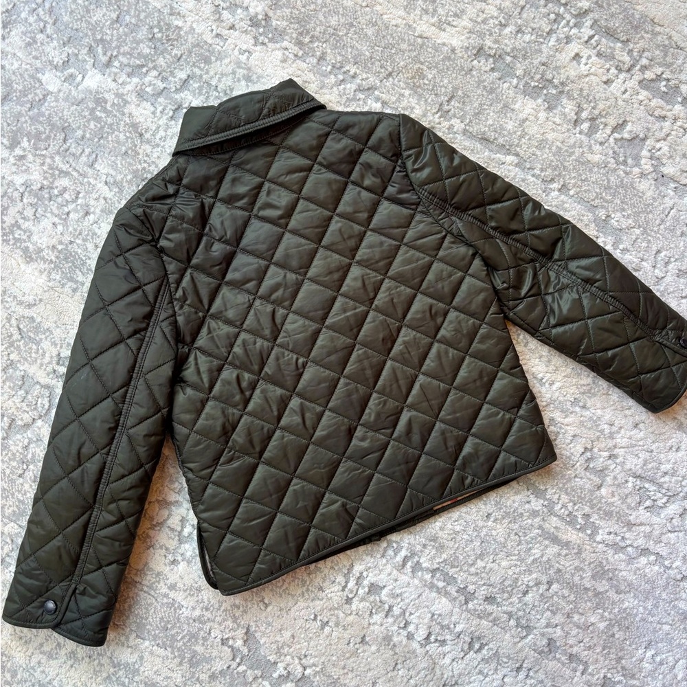 Burberry Diamond Quilt Olive Green Jacket (RARE COLOR)! - Picture 3 of 4